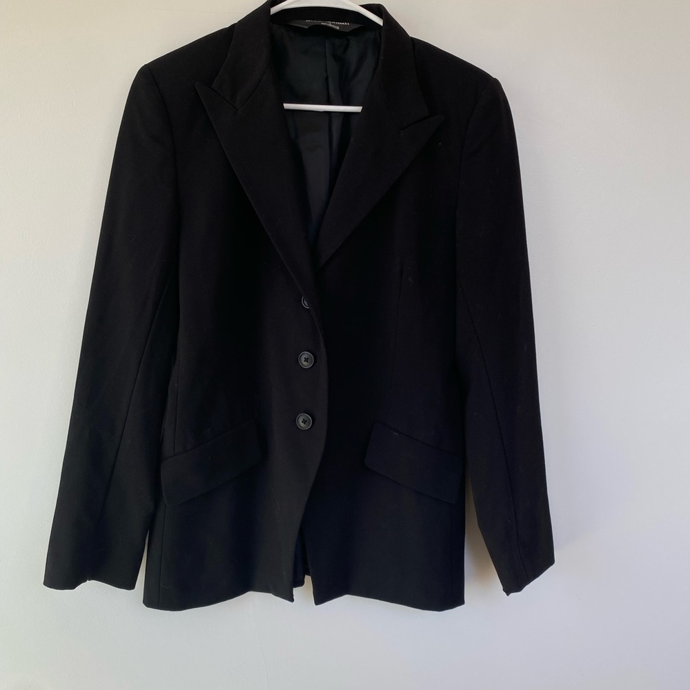 Norma Kamali  Black Blazer Size 8